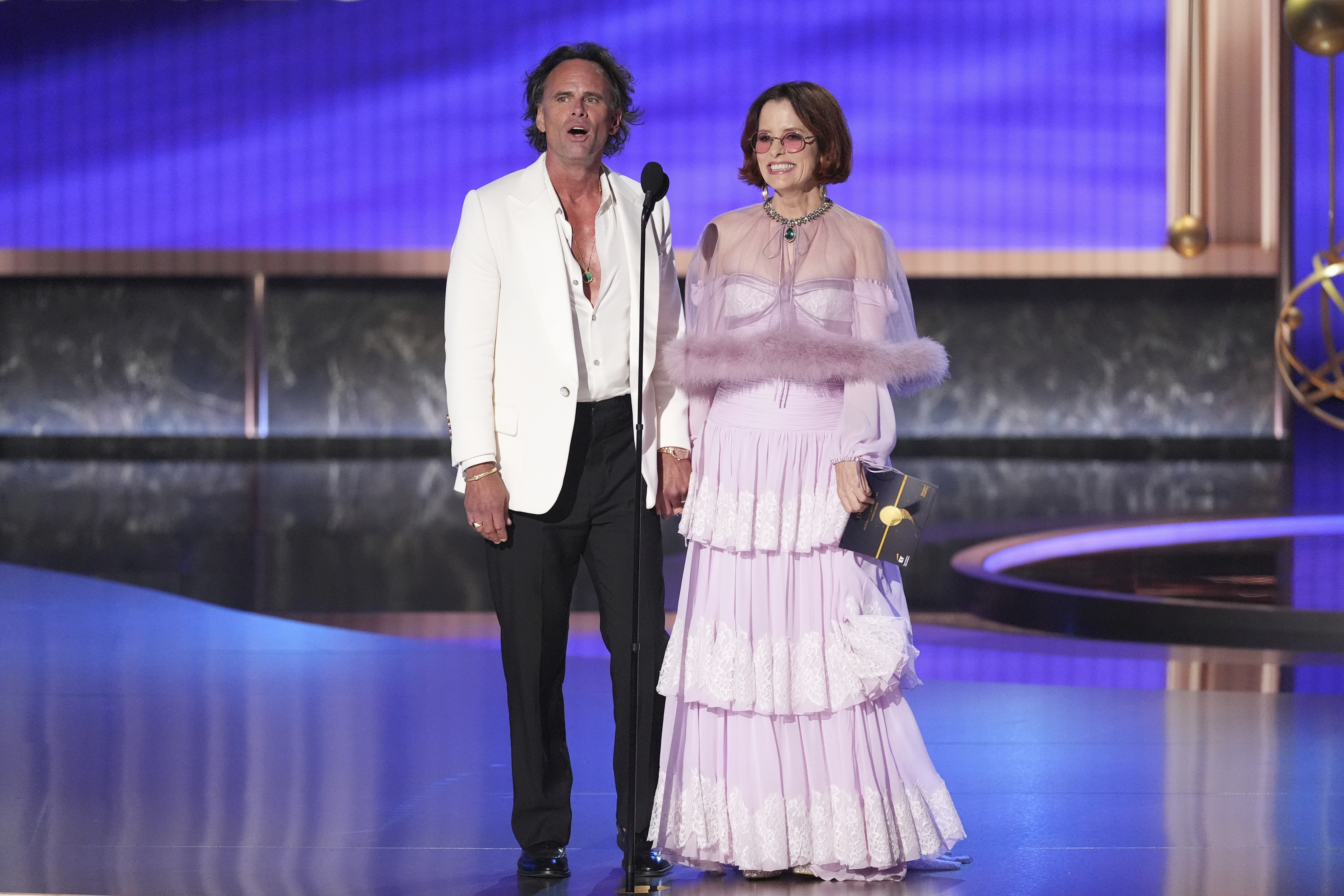 Parker Posey and Walton Goggins