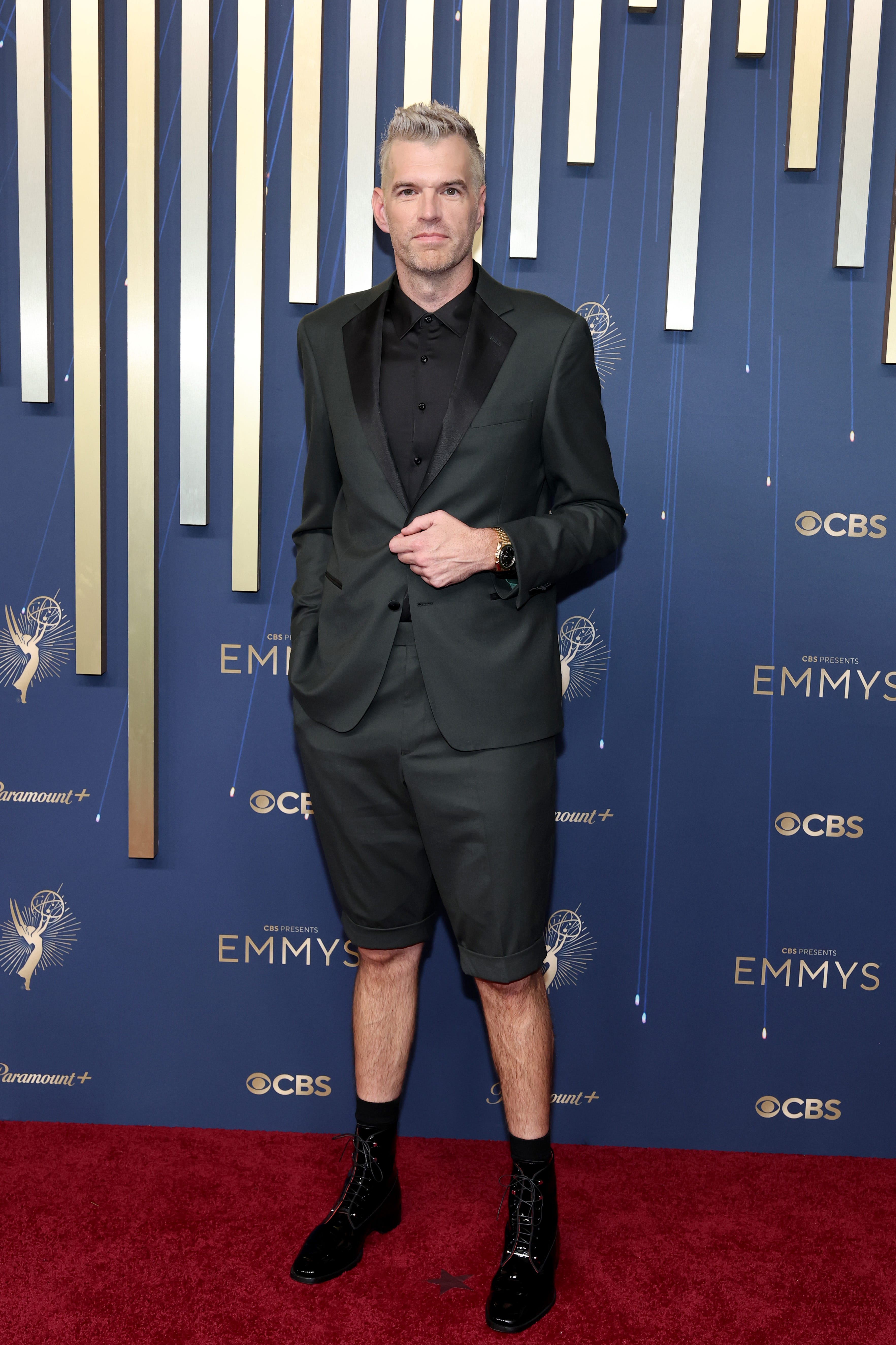 Timothy Simons attends the Emmy Awards in September 2025.