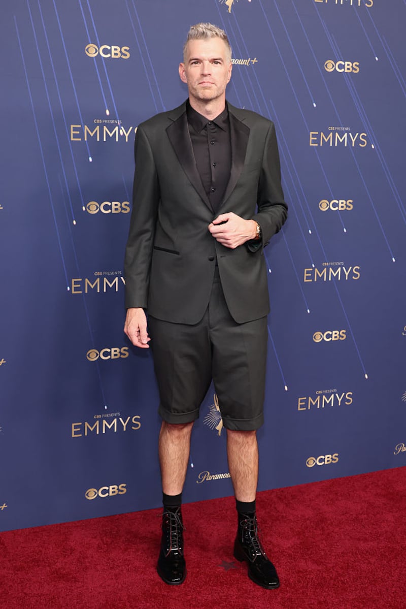 LOS ANGELES, CALIFORNIA - SEPTEMBER 14: Timothy Simons attends the 77th Primetime Emmy Awards at Peacock Theater on September 14, 2025 in Los Angeles, California. (Photo by John Shearer/WireImage)