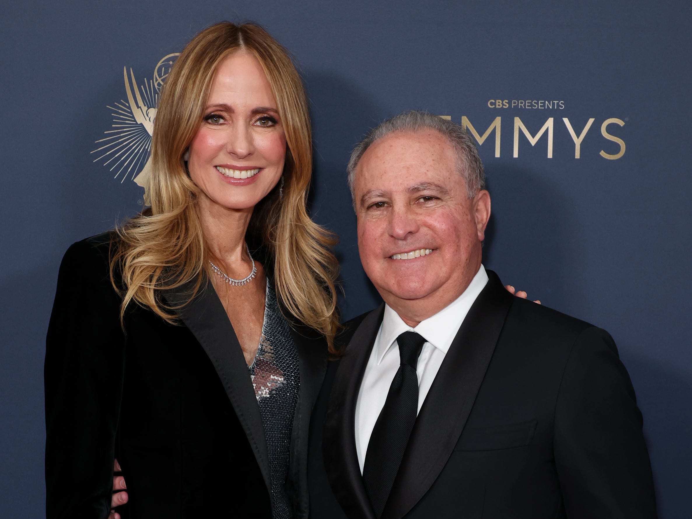 Dana Walden and Alan Bergman at the 77th Primetime Emmy Awards