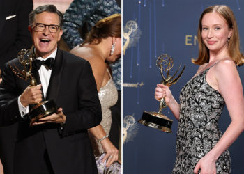 Emmys: 10 Things The Cameras Didn’t Catch — From Stephen Colbert’s MVP Status To The Cheers For Hannah Einbinder’s “Free Palestine” Message
