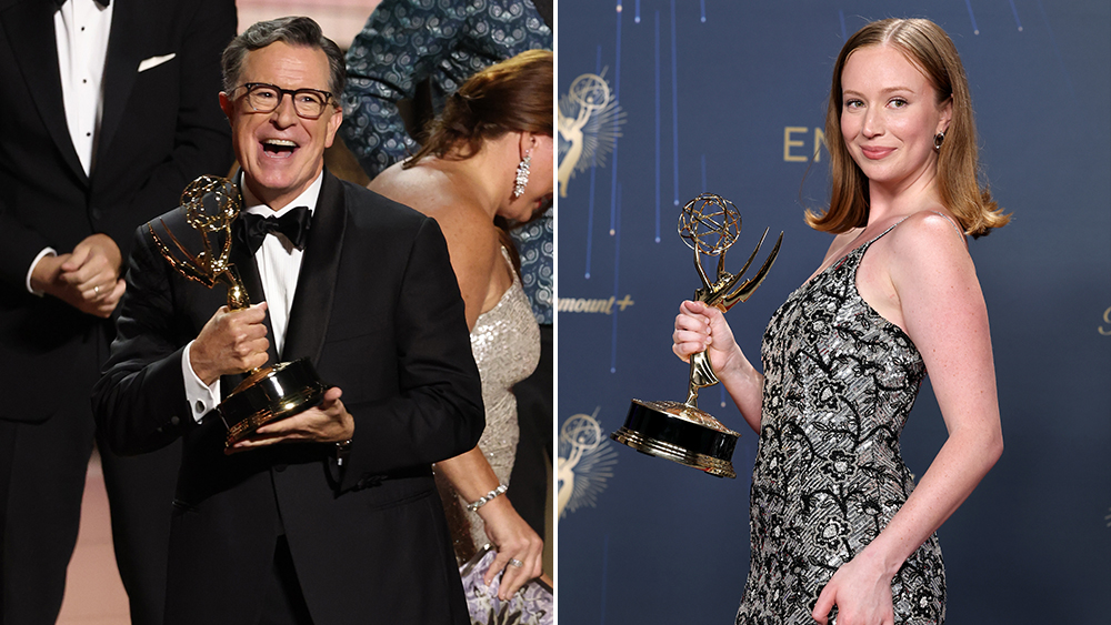 Emmys: 10 Things The Cameras Didn’t Catch — From Stephen Colbert’s MVP Status To The Cheers For Hannah Einbinder’s “Free Palestine” Message