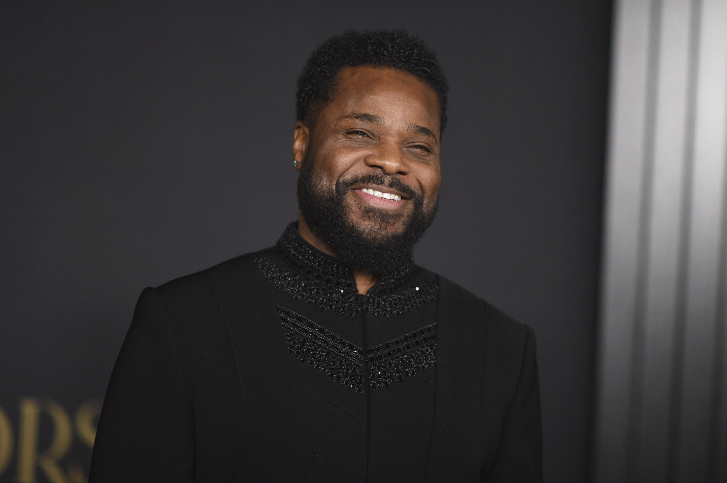 Malcolm-Jamal Warner arrives at the Black Music Collective on Feb. 2, 2023, at The Hollywood Palladium in Los Angeles. 