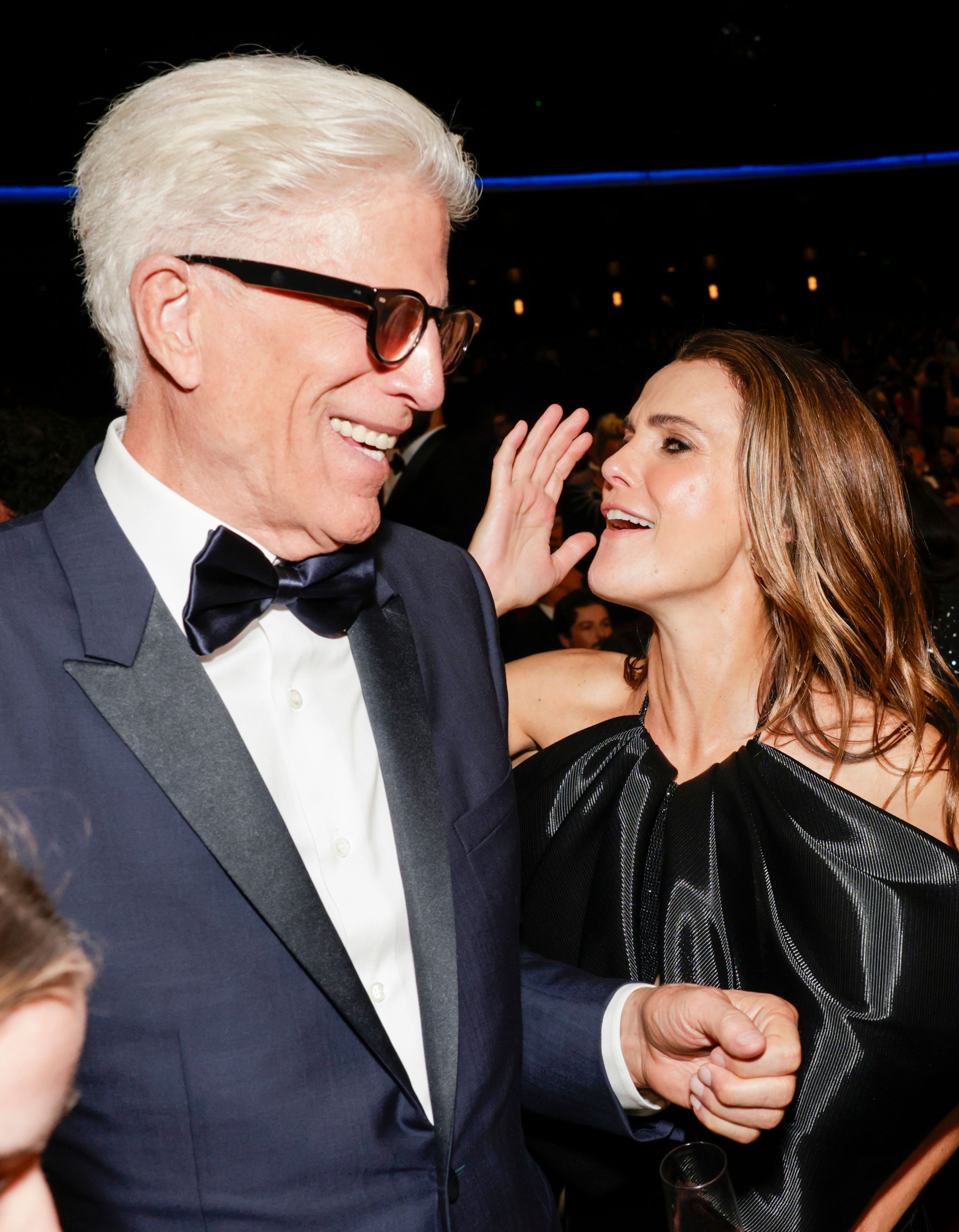 Ted Danson and Keri Russell attend The 77th Primetime Emmy Awards