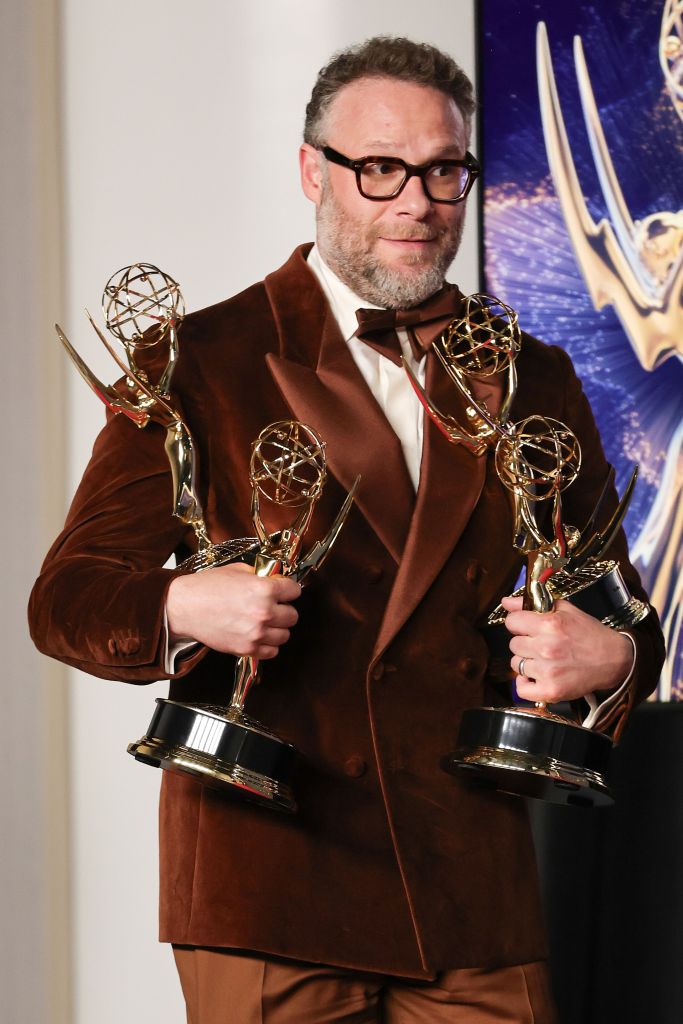 Seth Rogen attends The 77th Primetime Emmy Awards