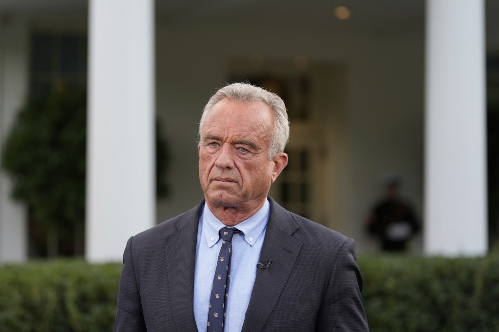 Robert F. Kennedy Jr. outside the White House.