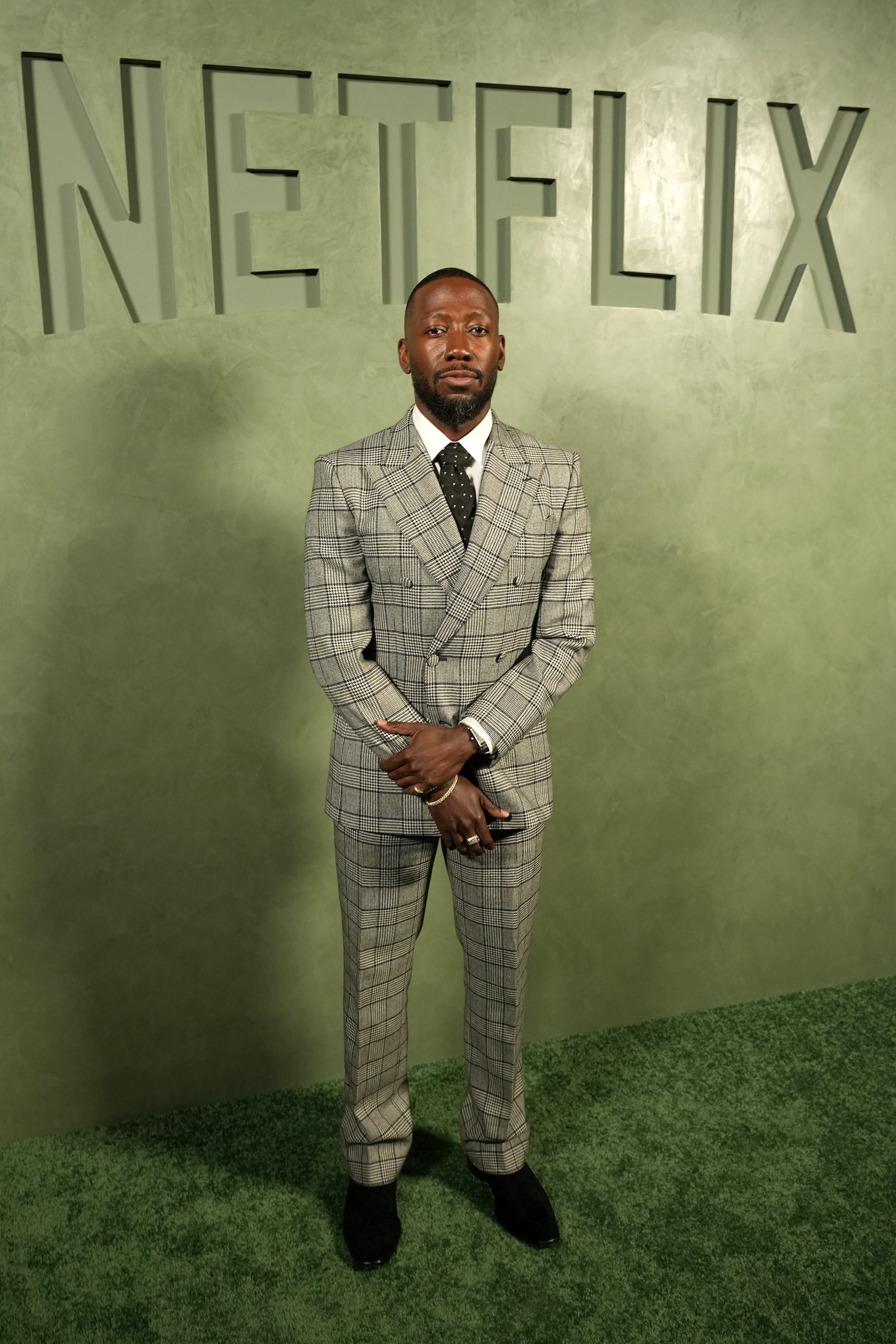 Lamorne Morris attends Netflix's 2025 Emmy Celebration in September 2025.