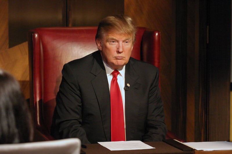 NEW YORK, NY - May 10: ( MANDATORY CREDIT Bill Tompkins/Getty Images )  Donald Trump during the Season Finale of the Celebrity Apprentice on May 10, 2009 in New York City. (Photo by Bill Tompkins/Getty Images)