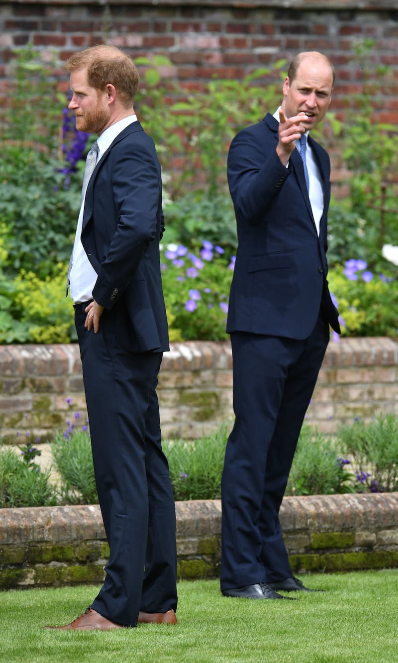 Prince William is unwilling to forgive his brother, Prince Harry.