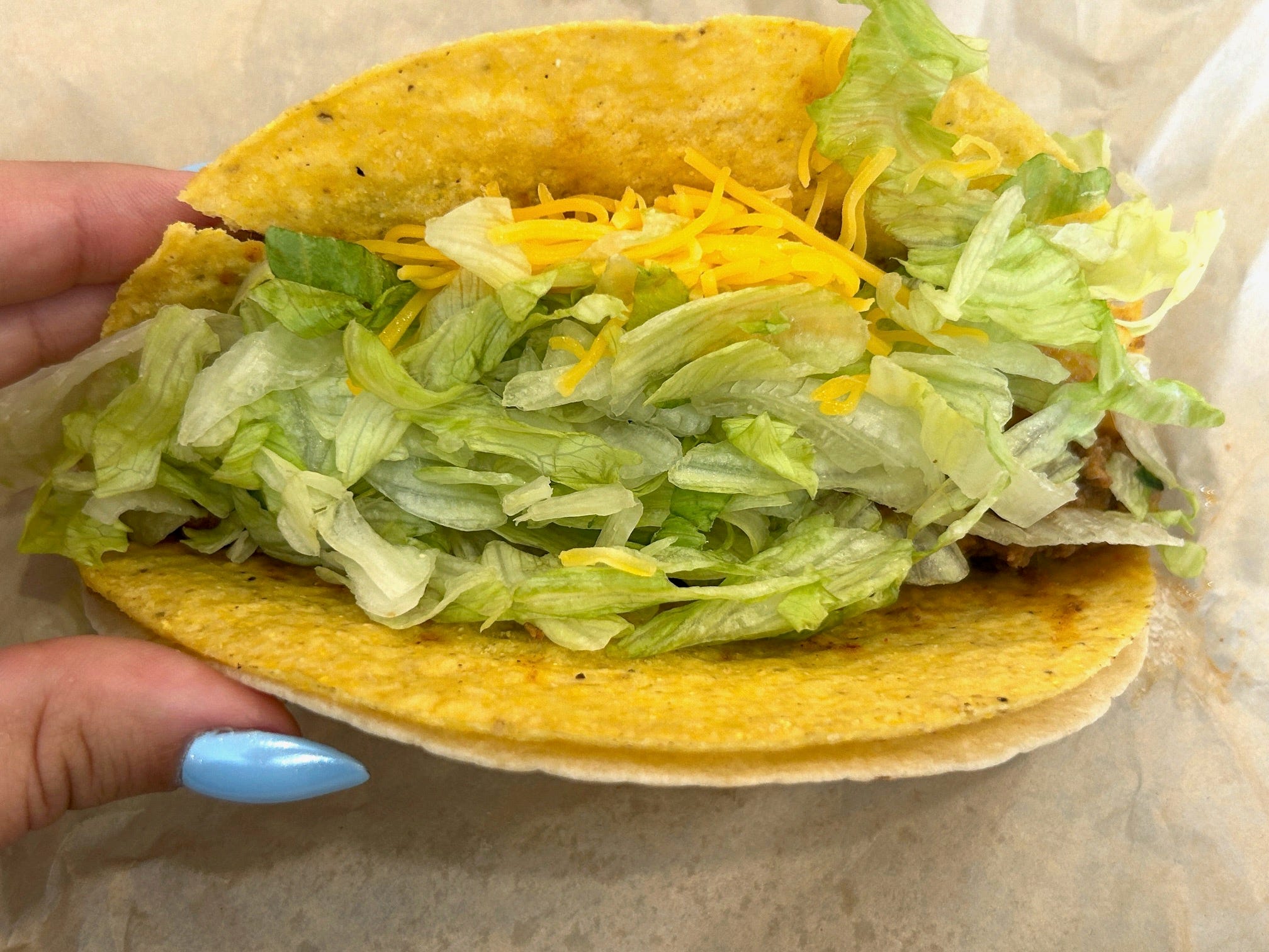 Inside Taco Bell's Double Decker Taco
