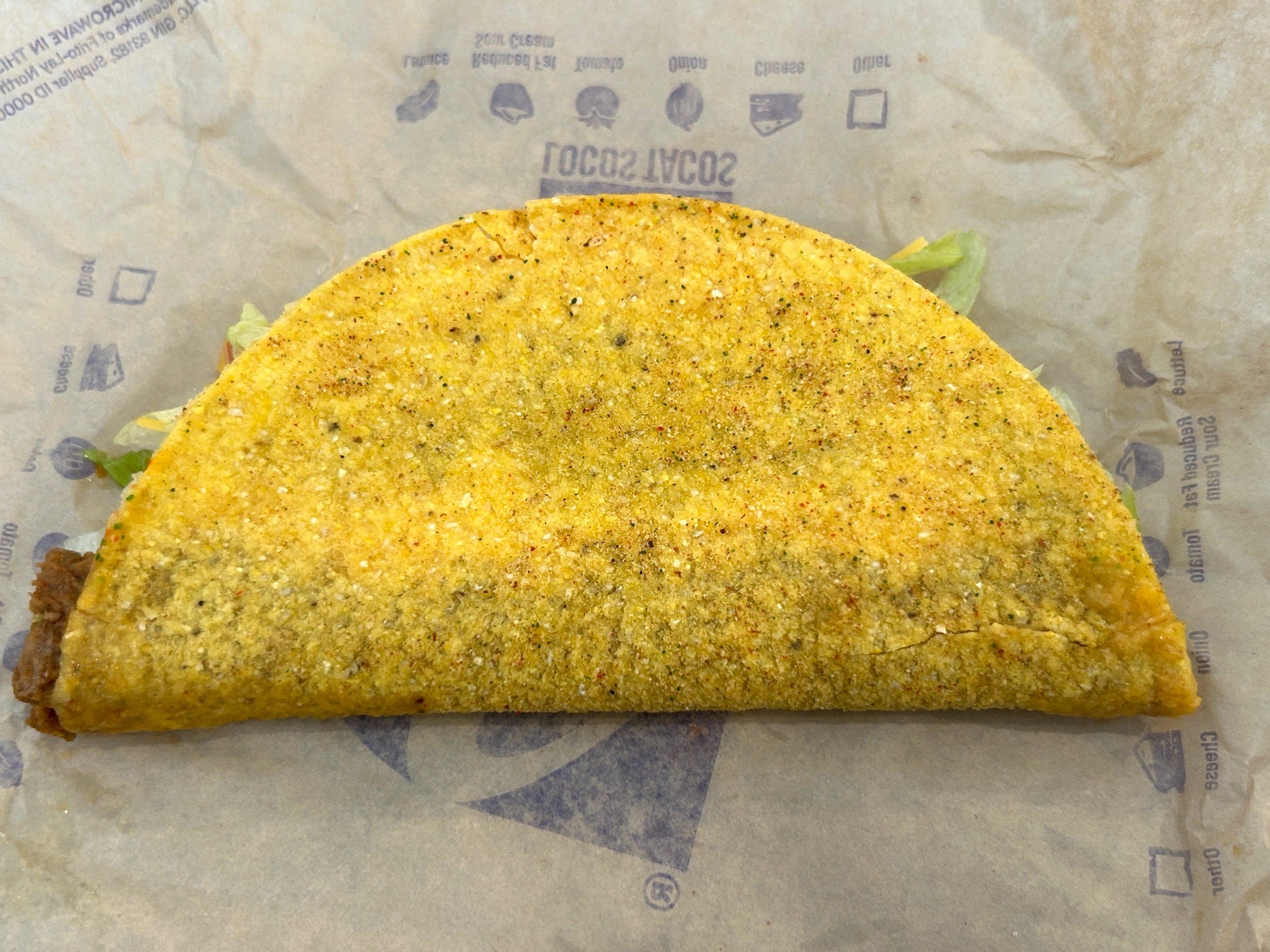 Taco Bell's Cool Ranch Doritos Locos Tacos