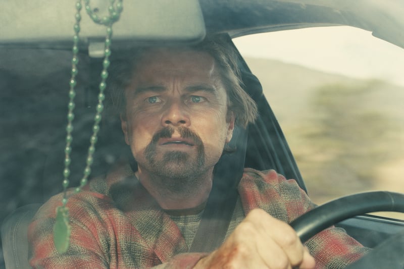 Leonardo DiCaprio in “One Battle After Another.”