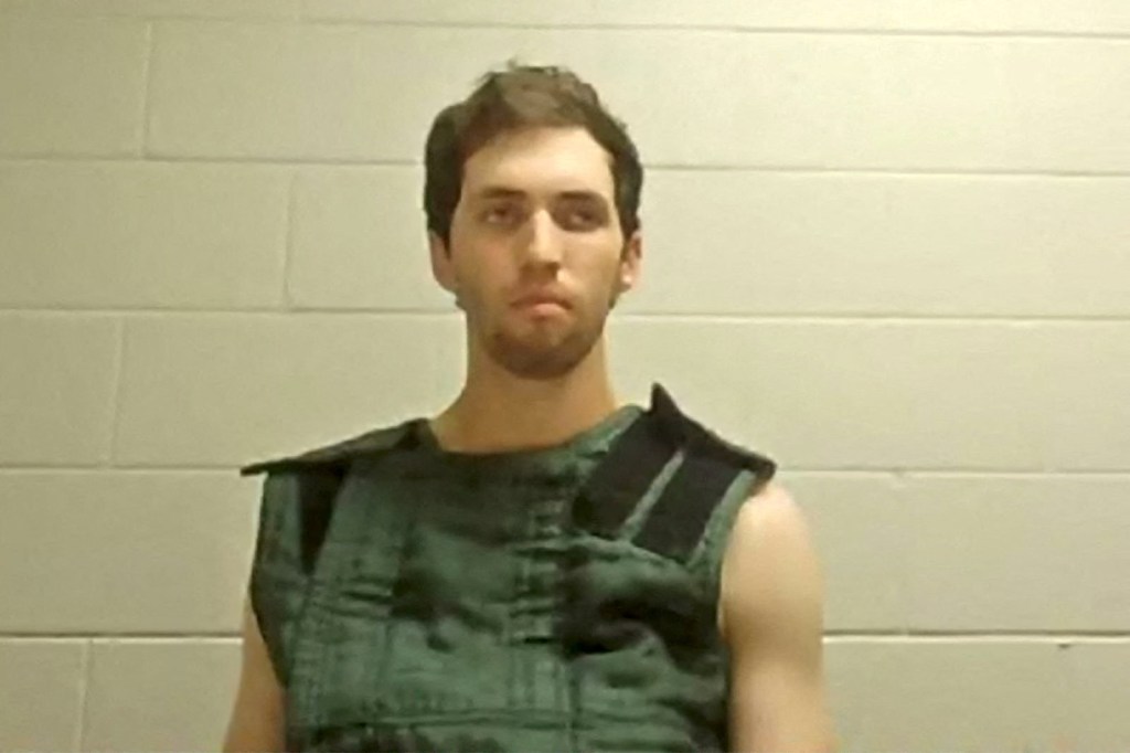 Tyler Robinson pictured at his arraignment in Provo, Utah on Sept. 16, 2025.