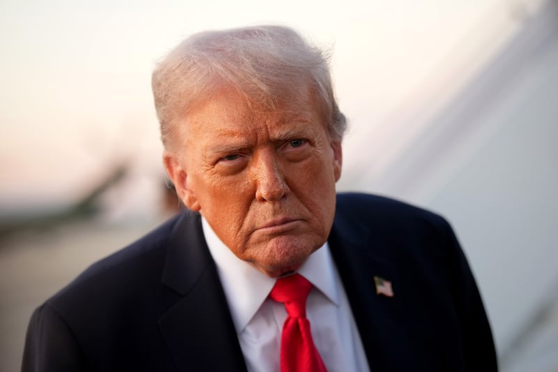President Donald Trump doesn't like being asked awkward questions by the media.
