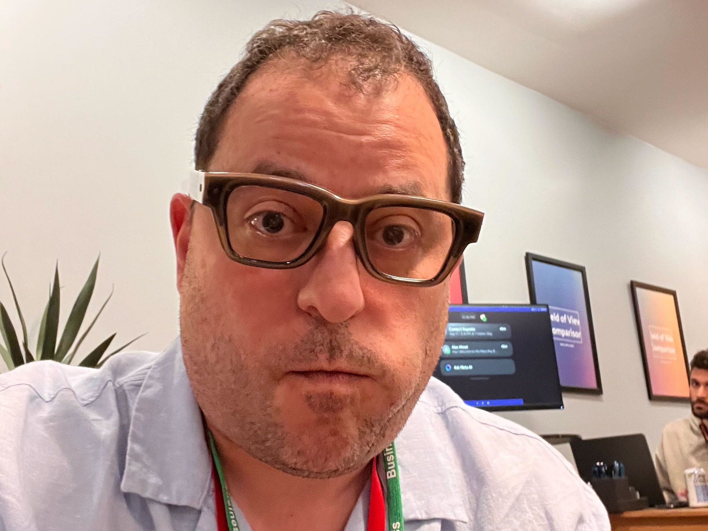 Peter Kafka in Meta Ray-Ban Displays