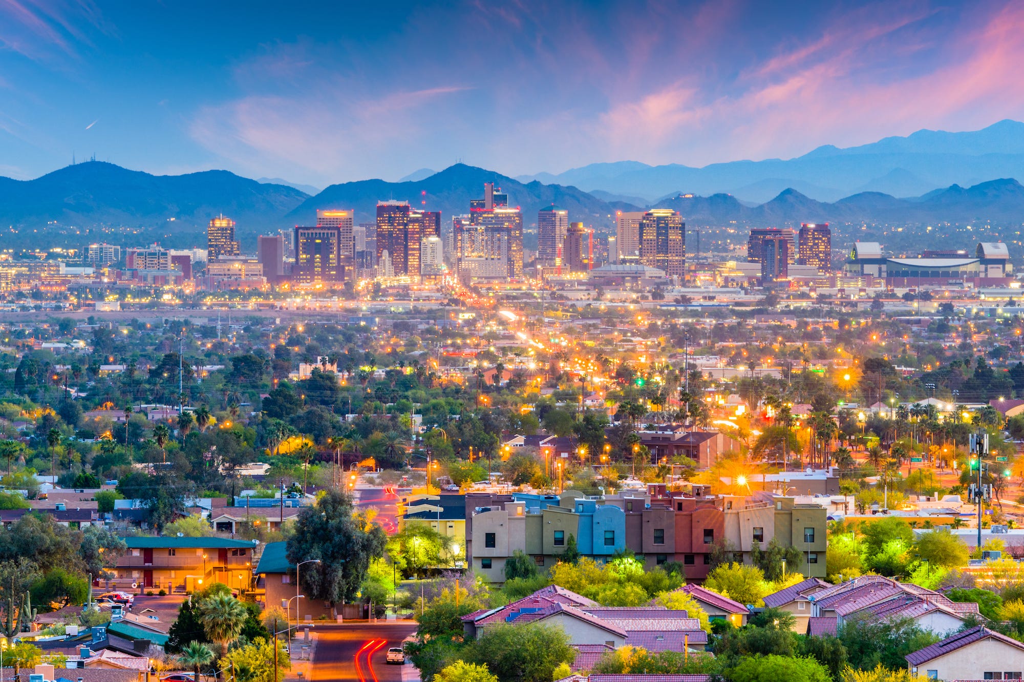 phoenix arizona skyline