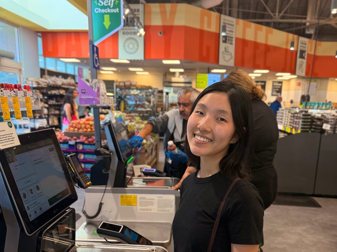 Brian Zhang's friend at Whole Foods