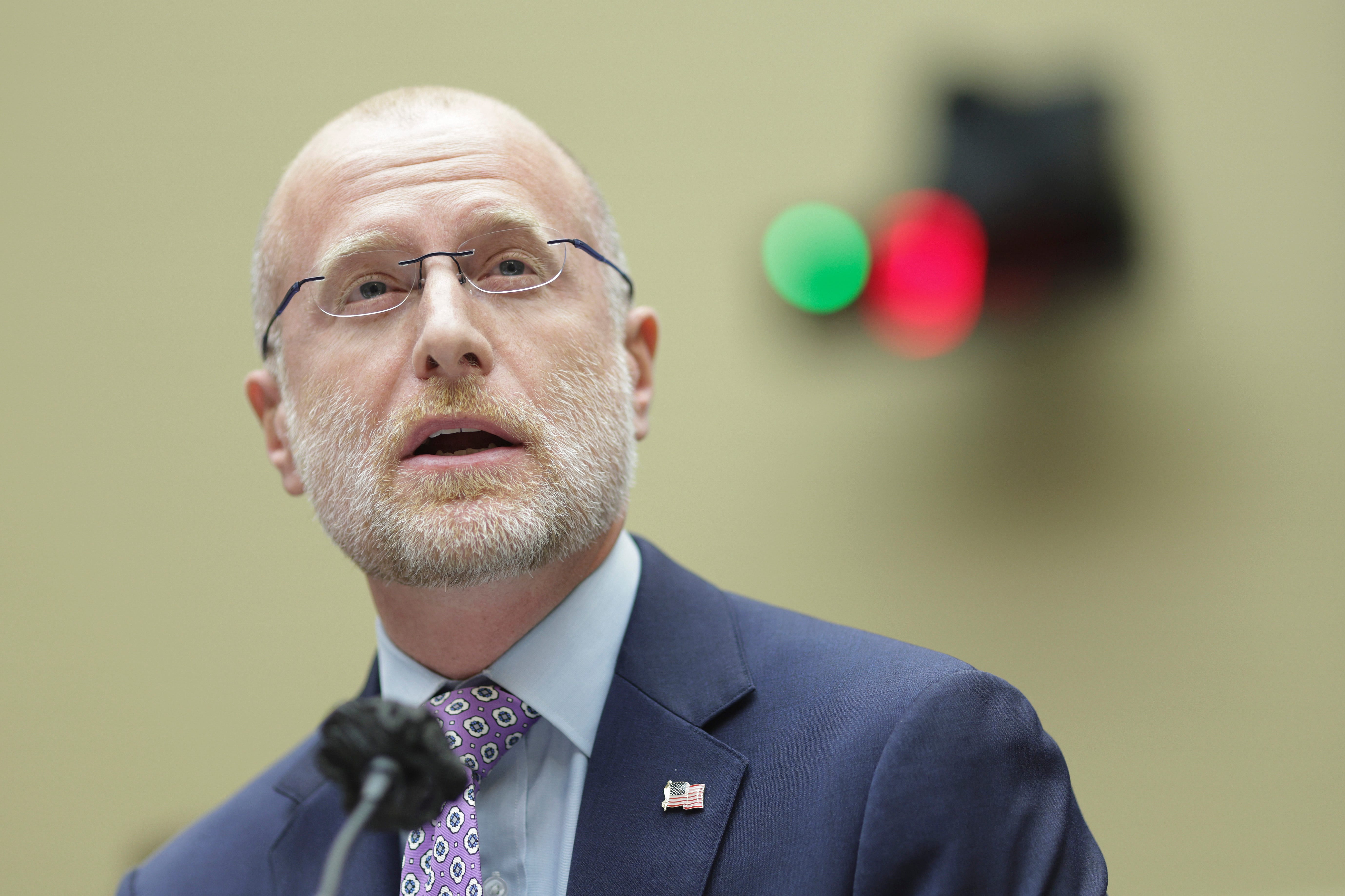 Brendan Carr, Commissioner at the Federal Communications Commission (FCC), testified during a hearing of the House Energy and Commerce Committee Subcommittee.