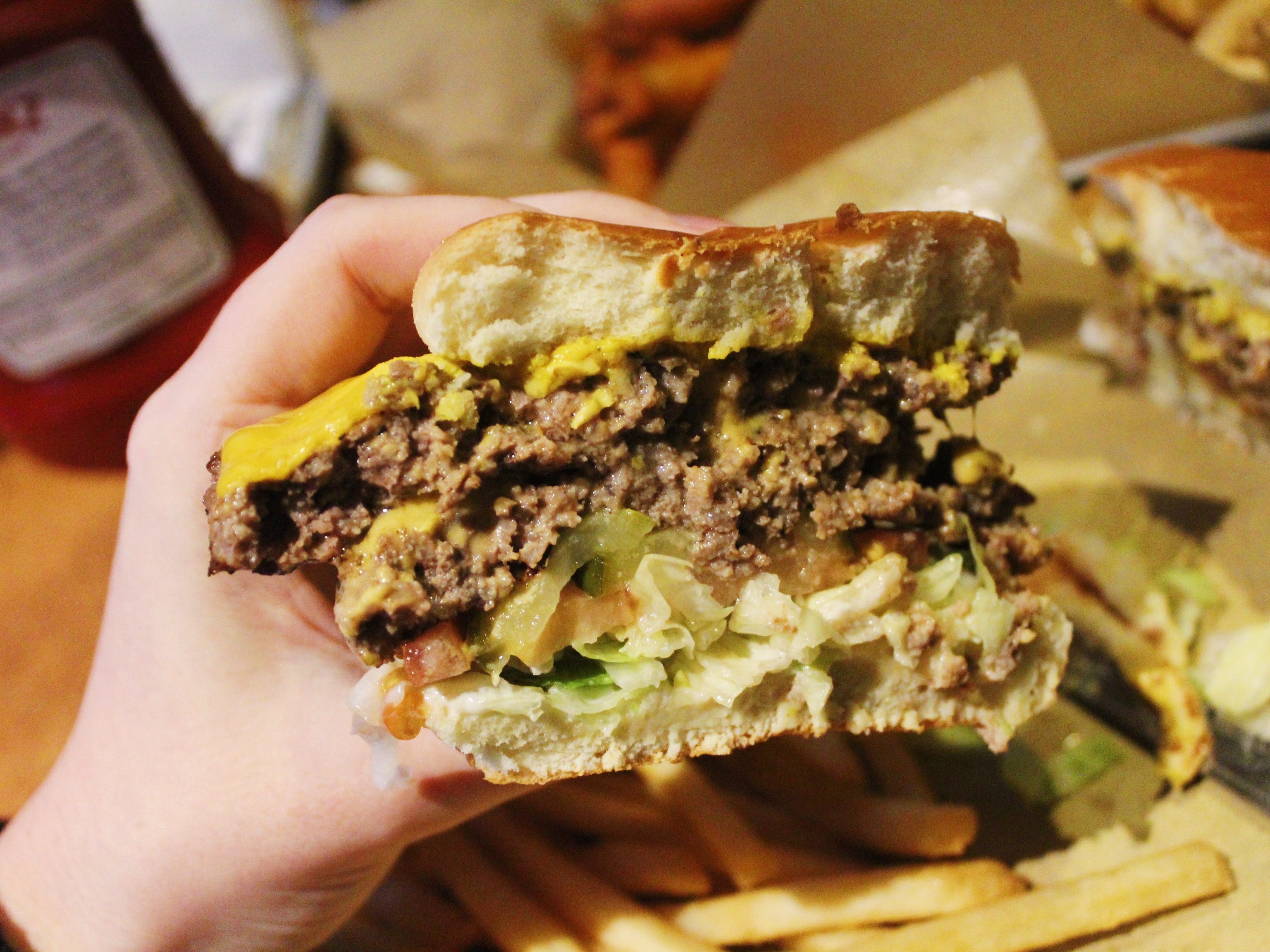 buffalo wild wings all american cheeseburger