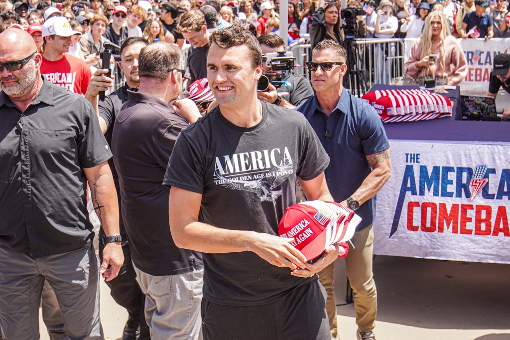Kirk was shot dead last week during an event on the campus of a Utah university.