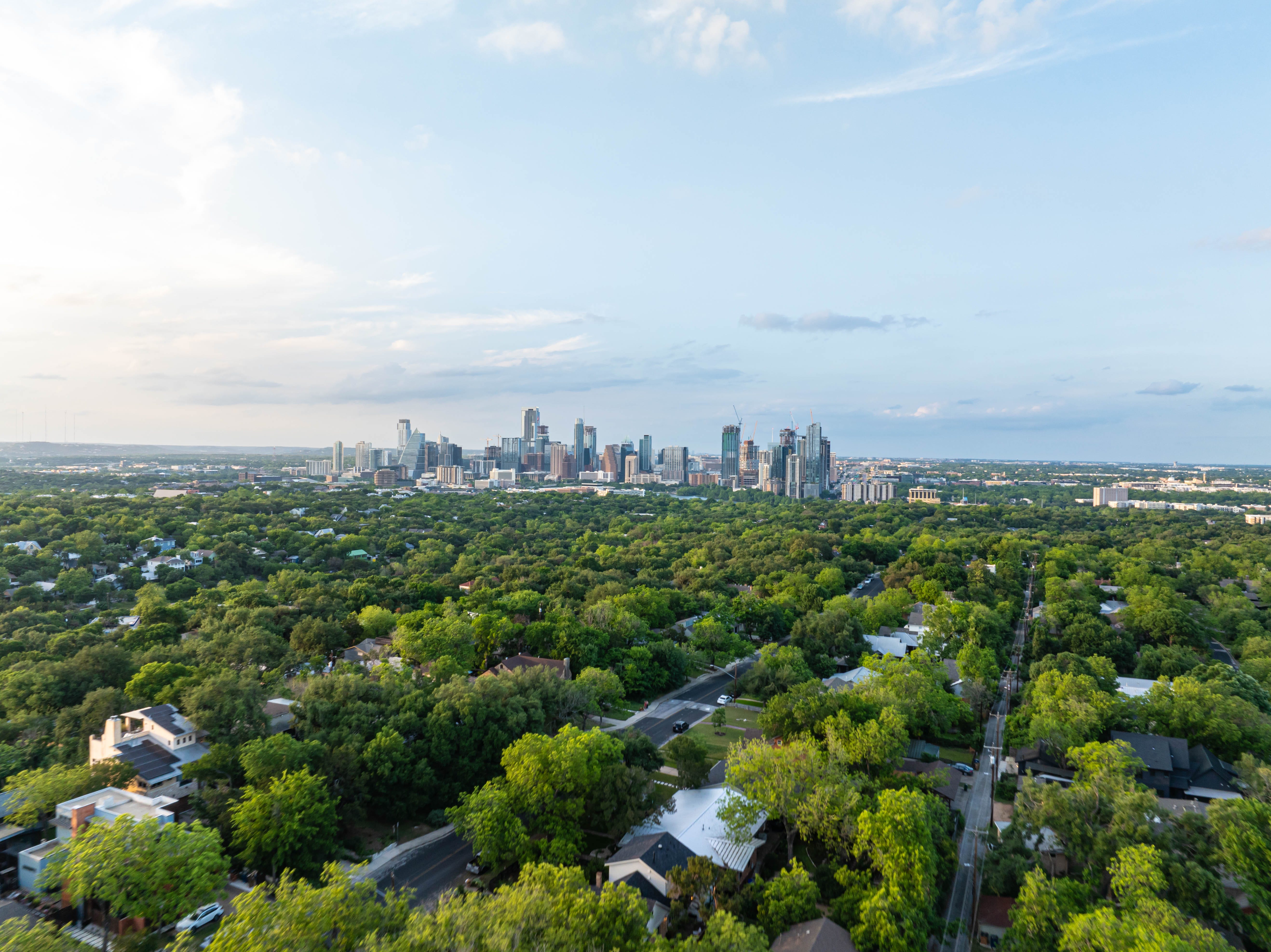 The Austin skyline.