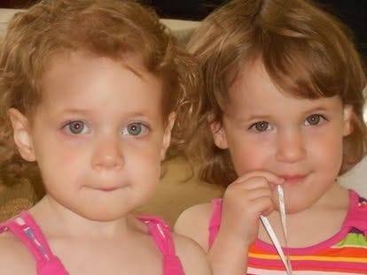 Twin girls