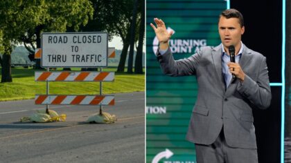 Road closures for Charlie Kirk memorial will start Saturday, police say