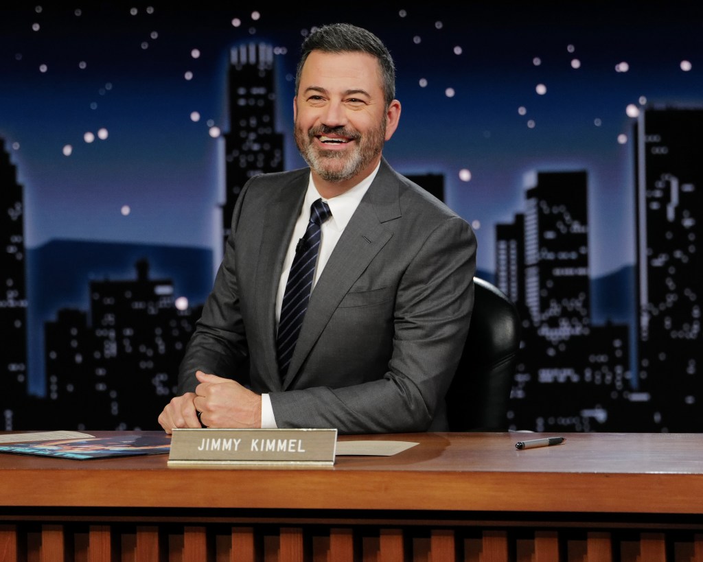 Jimmy Kimmel on his show.