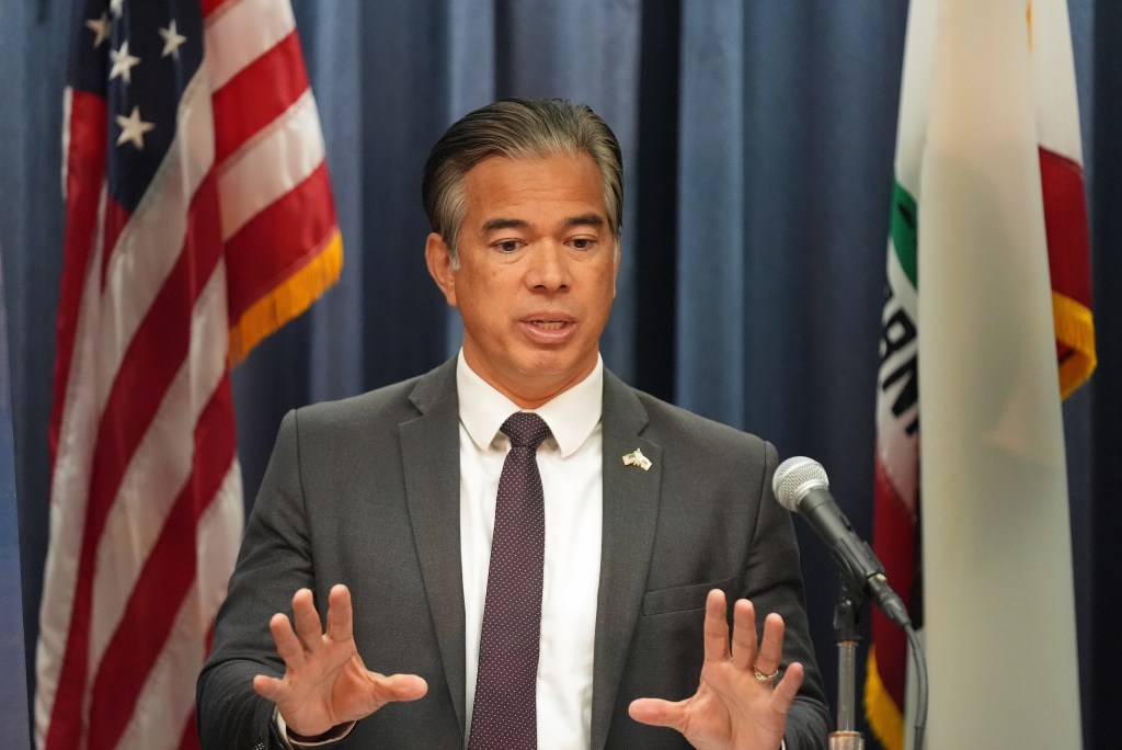 California Attorney General Rob Bonta commenting on Supreme Court's ruling.
