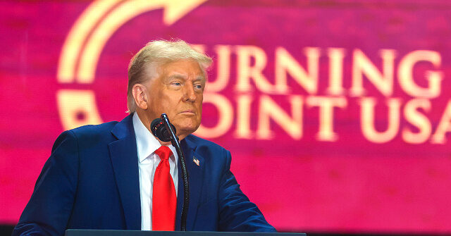 Trump: ‘They Like to Call Themselves Progressive,’ but Kirk Made Those Campuses ‘Bastions of Conservatism’