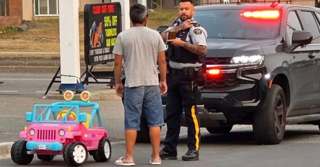 Alleged Drunk Driver Busted After Driving Kid’s Barbie Jeep on Slurpee Run