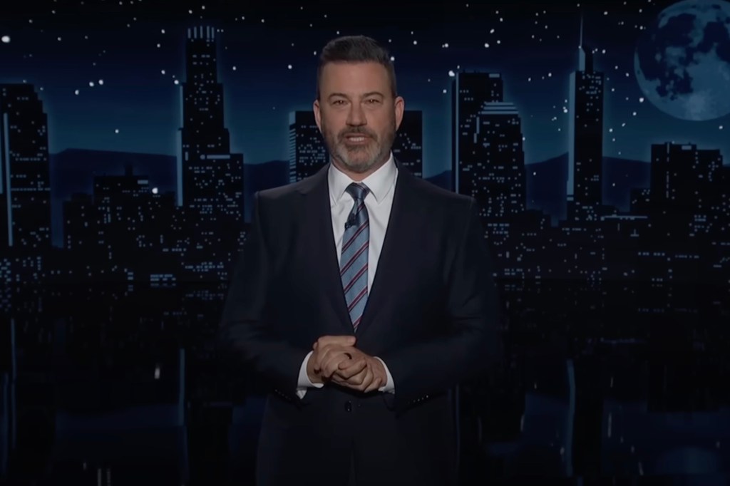 Jimmy Kimmel on his late night show.