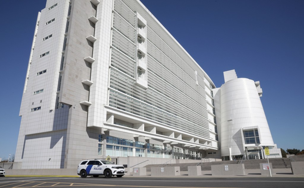 United States District Court in Central Islip where Michael S. Jeffries was arraigned.