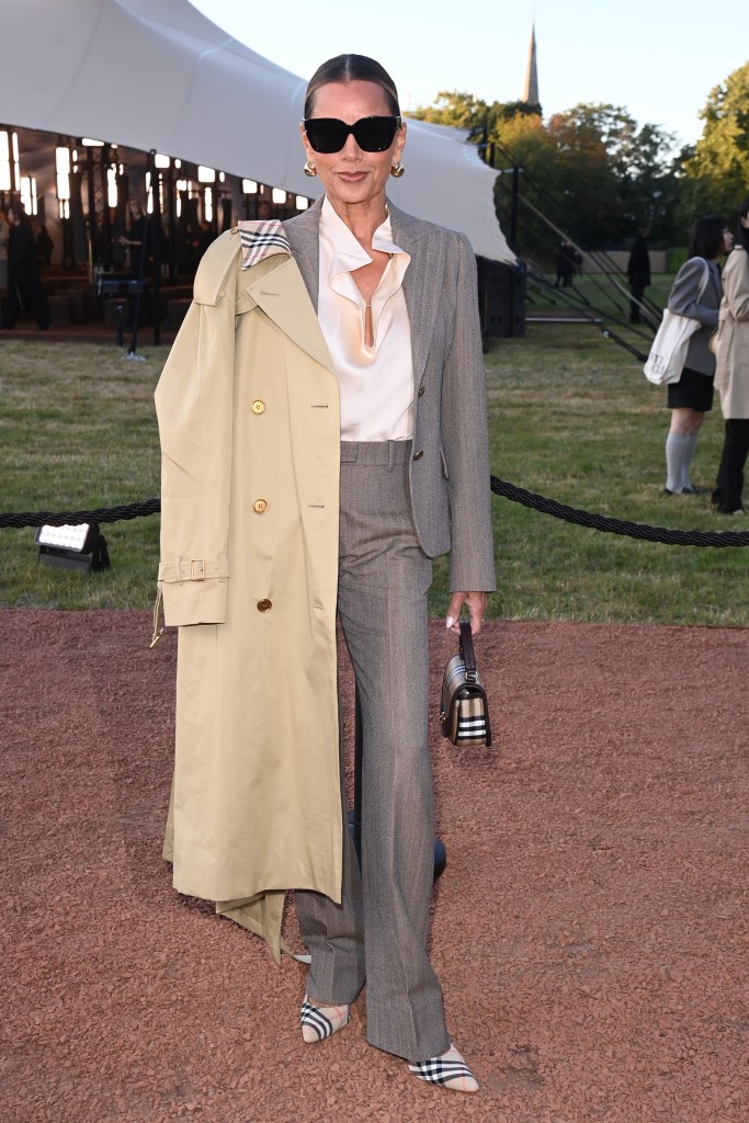 Vanessa Williams attends the Burberry Summer 2026 show during London Fashion Week