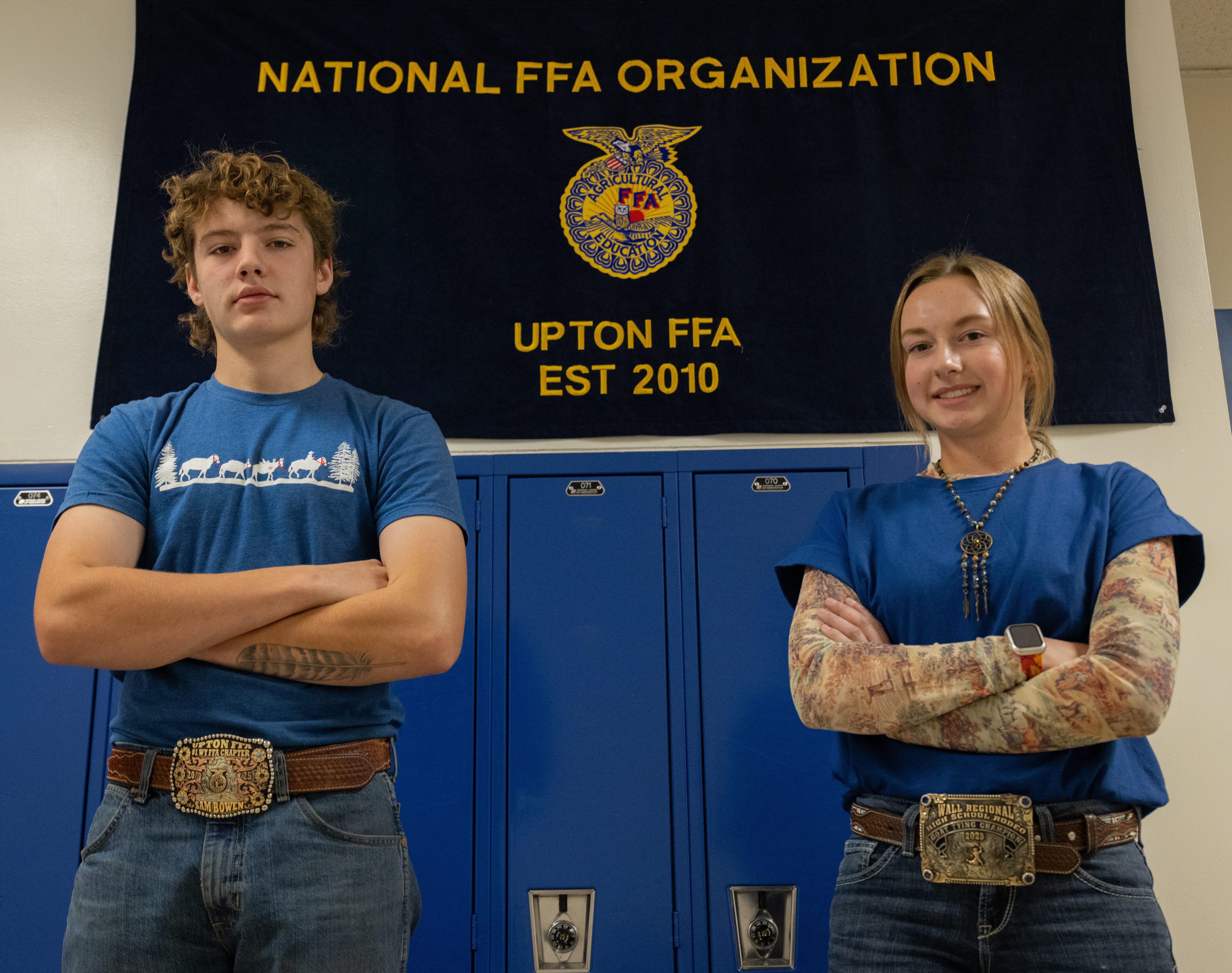 Sam Johnson and Joslyn Pischke