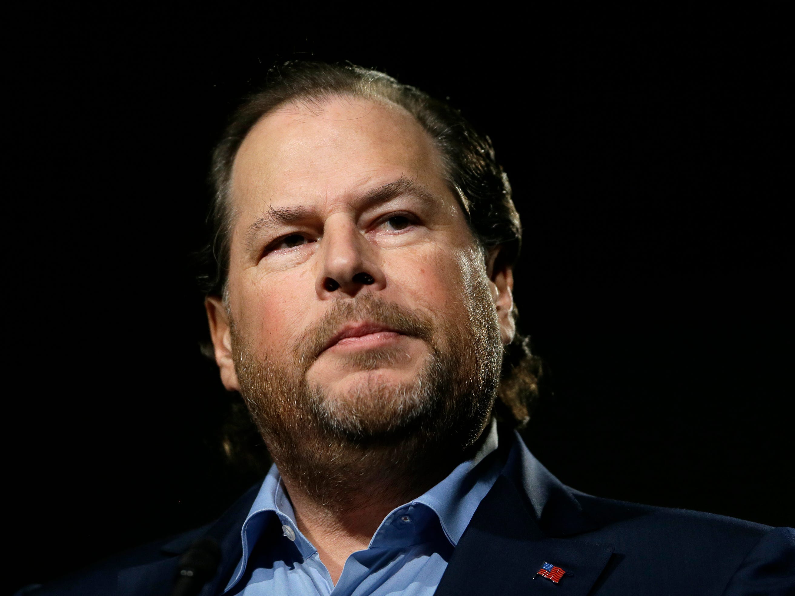 Marc Benioff, the CEO and cofounder of Salesforce.