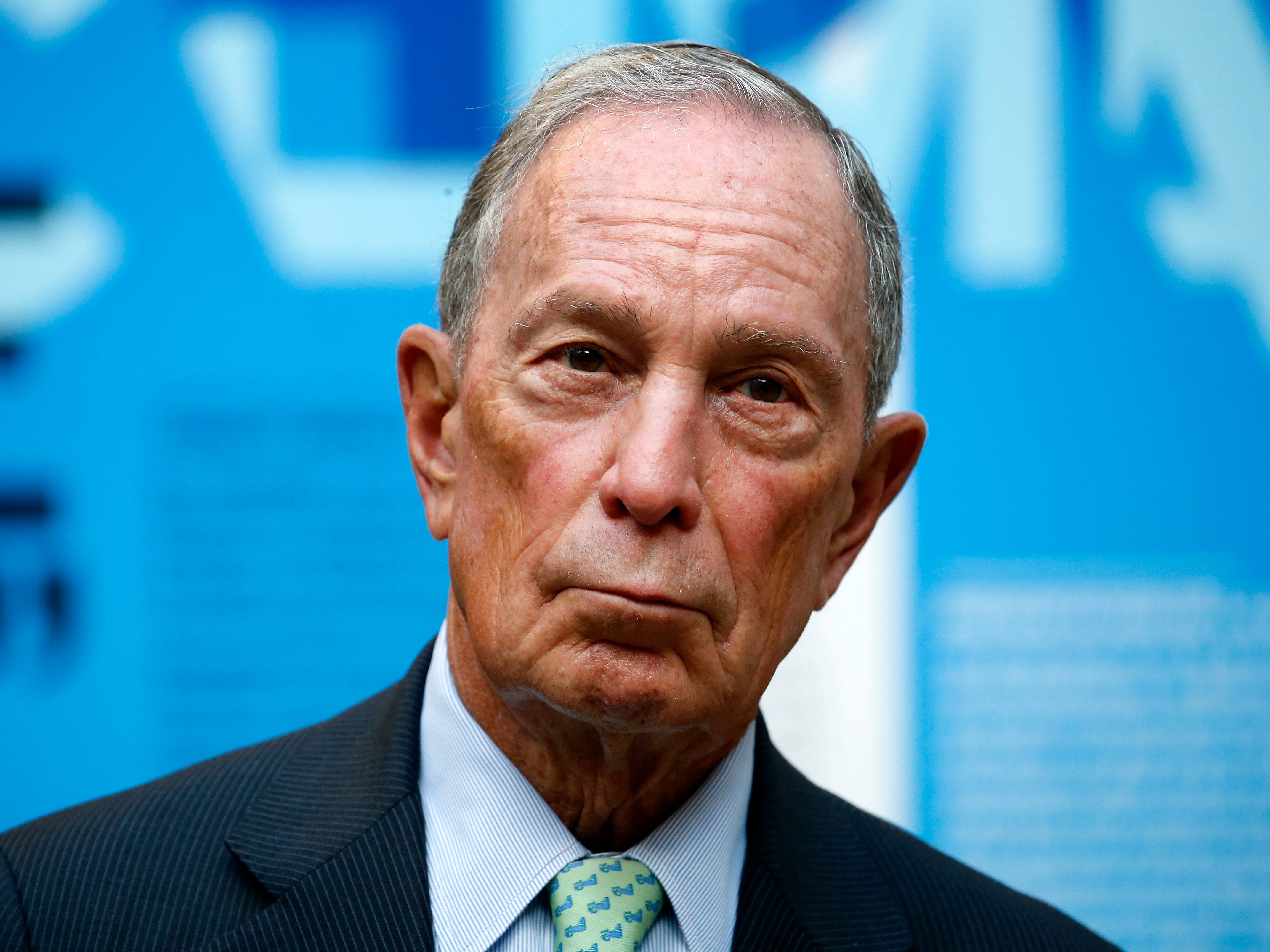 Former New York mayor Michael Bloomberg.
