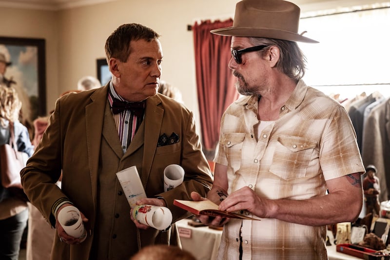 Michael Hitchcock and Ethan Hawke