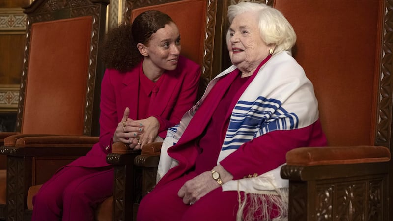 June Squibb and Erin Kellyman in Eleanor the Great.