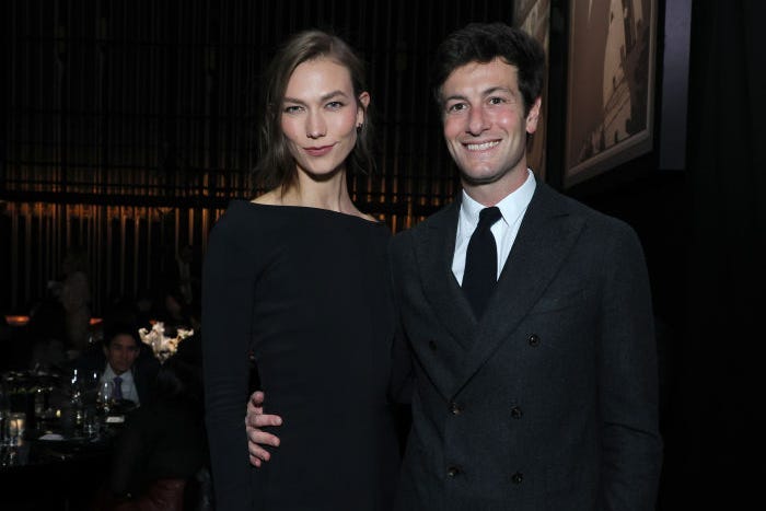Karlie Kloss and Joshua Kushner at the Fortune Global Forum.