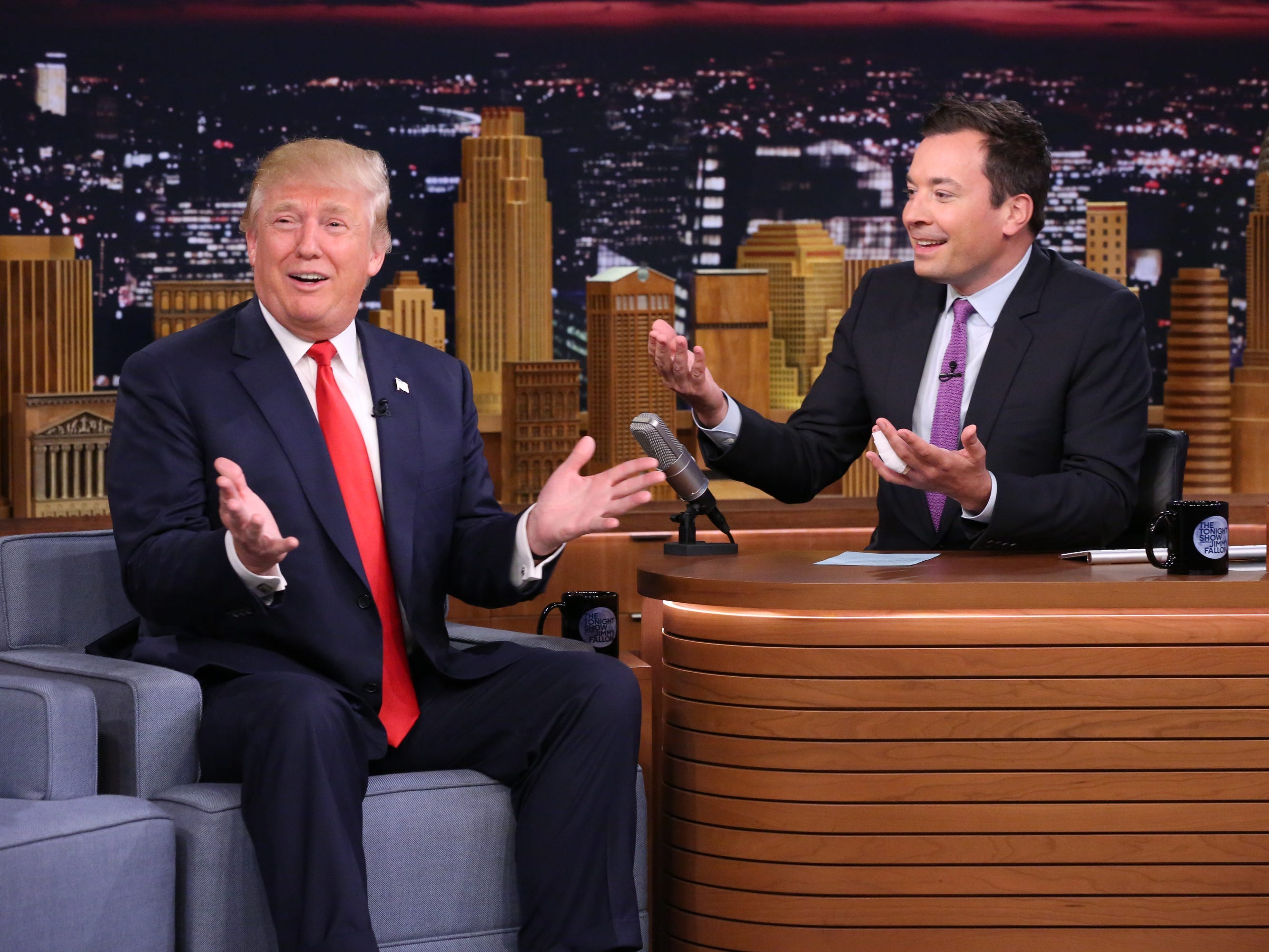 donald trump on the tonight show