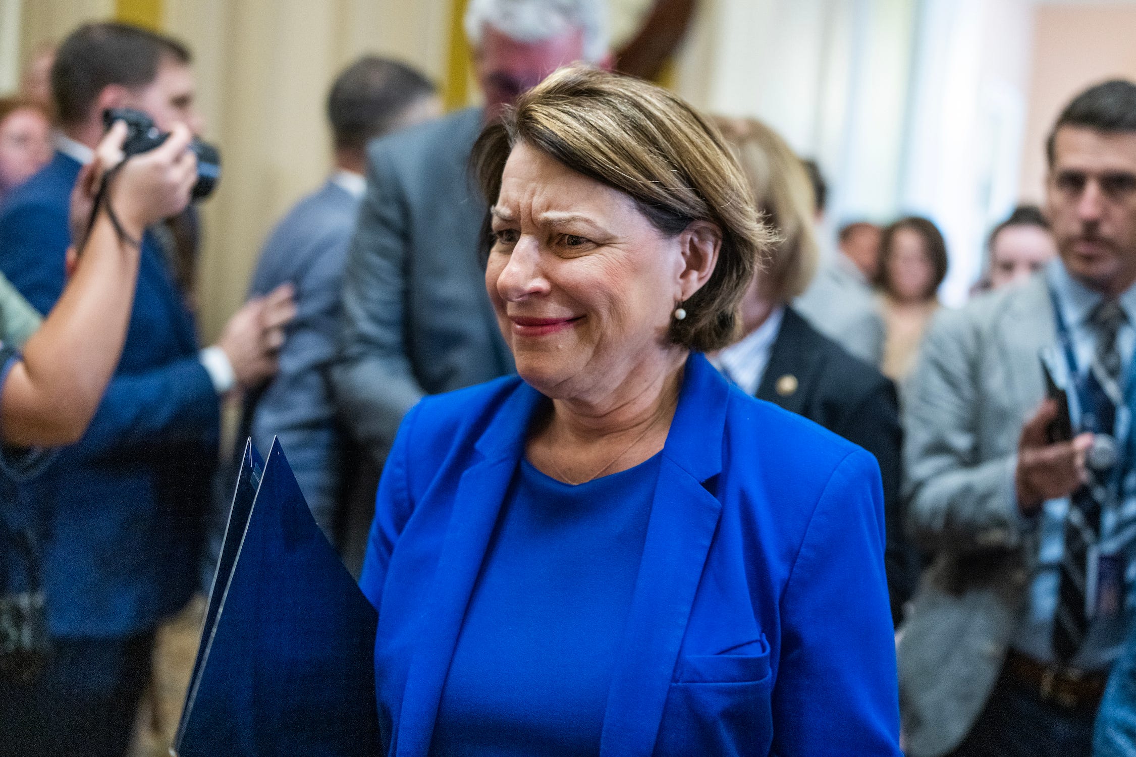 Sen. Amy Klobuchar of Minnesota