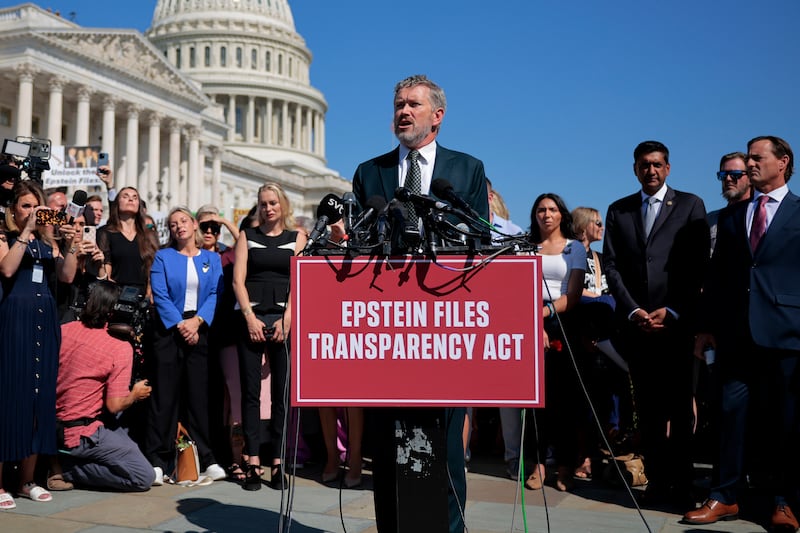 Rep. Thomas Massie's Epstein List Transparency Act
