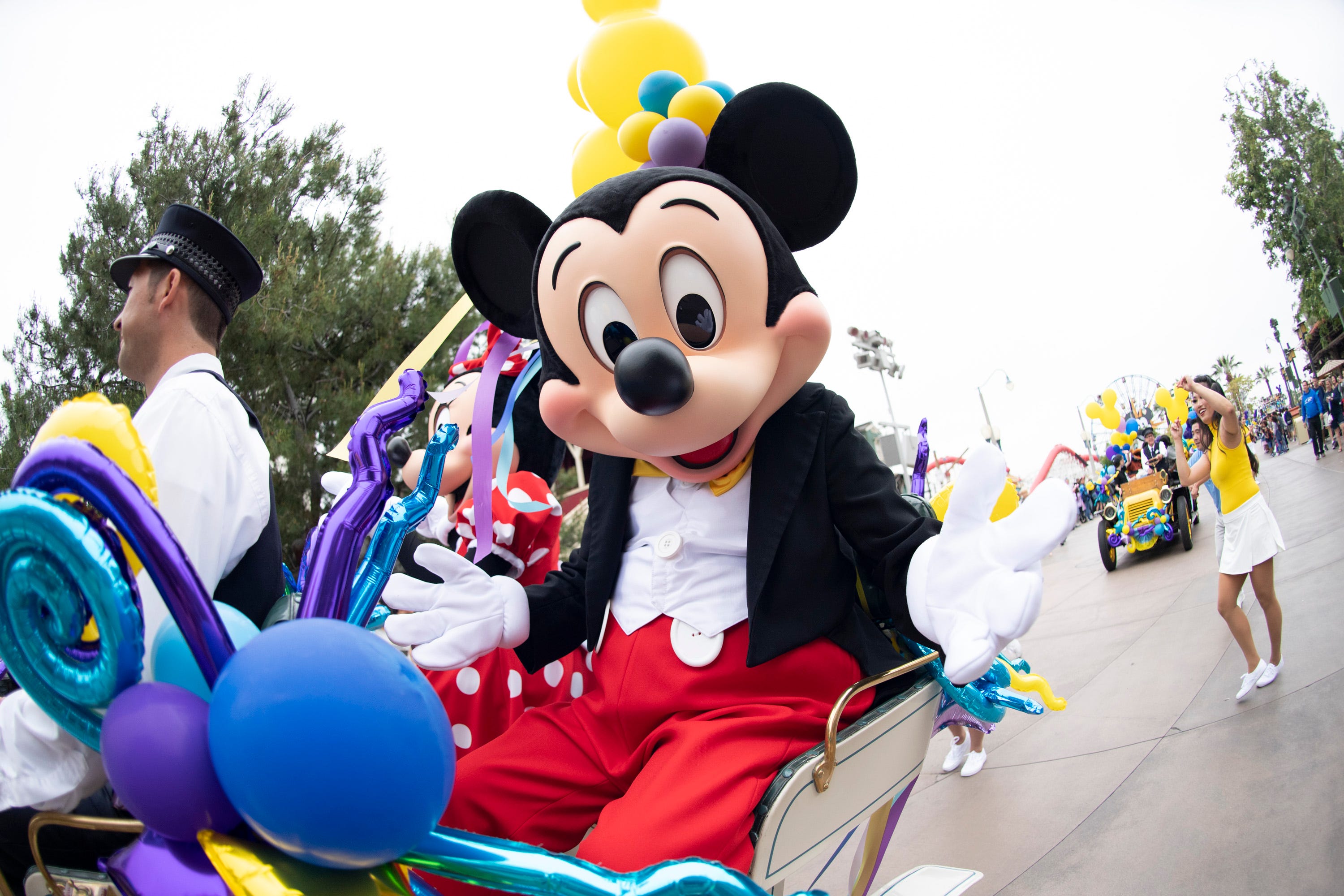 Disneyland Park in in Anaheim, California.