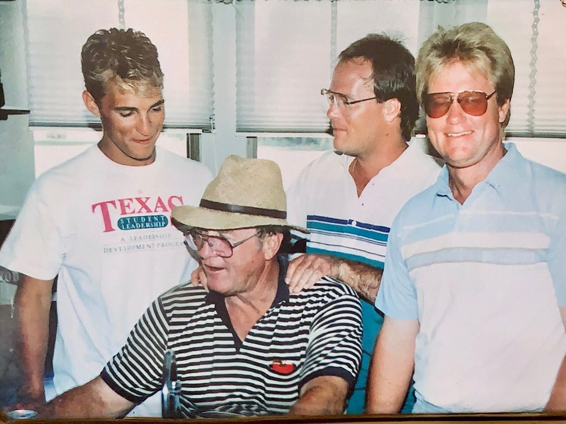 Matthew McConaughey  and his dad