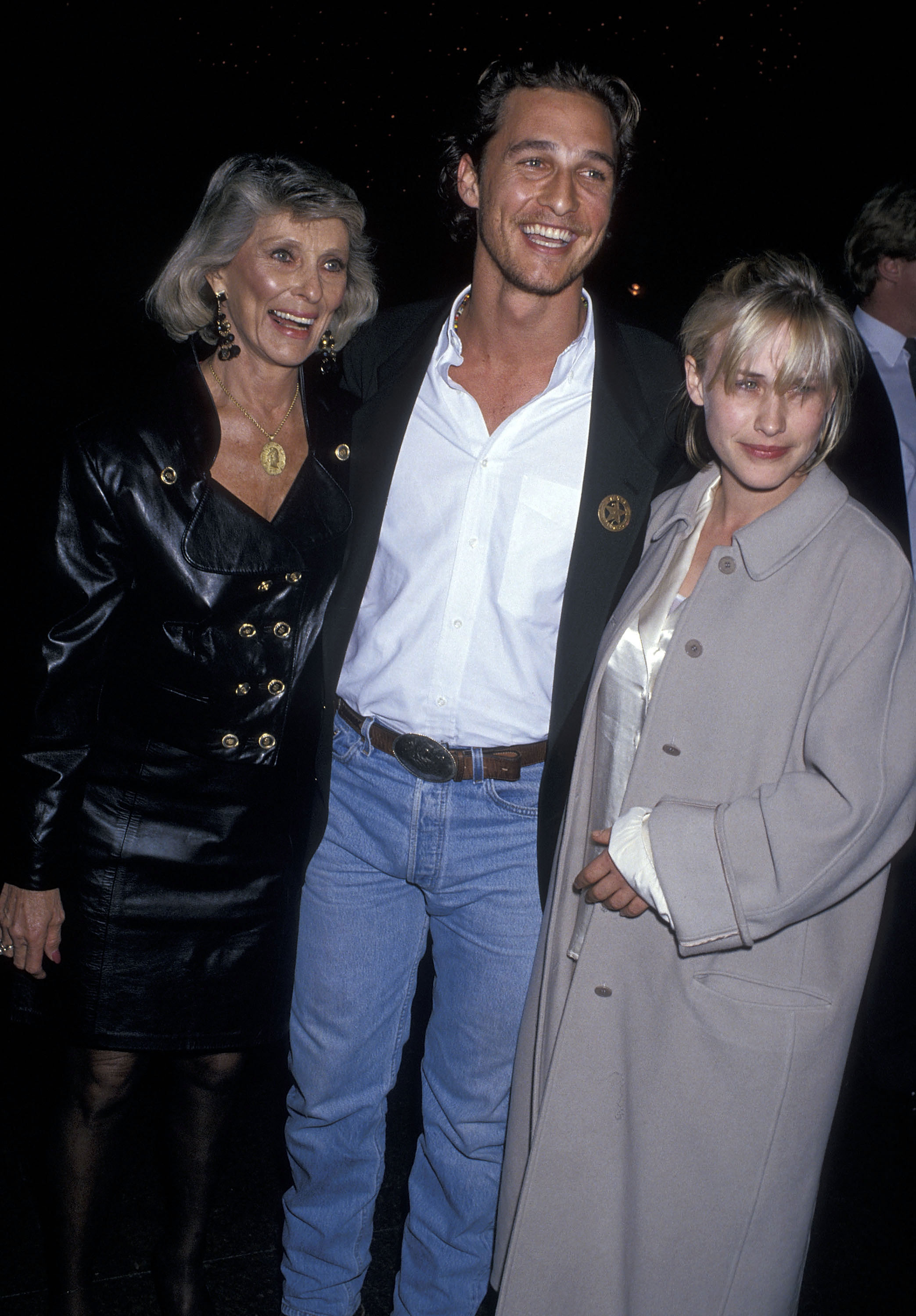 Matthew McConaughey , his mom and Patricia Arquette