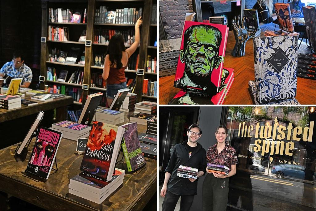 NYC’s first horror bookstore The Twisted Spine opens, hawking ‘Frankenstein’ to modern classics: ‘Nothing else like this’