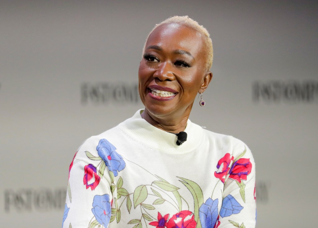 Joy Reid speaking at the Fast Company Innovation Festival.