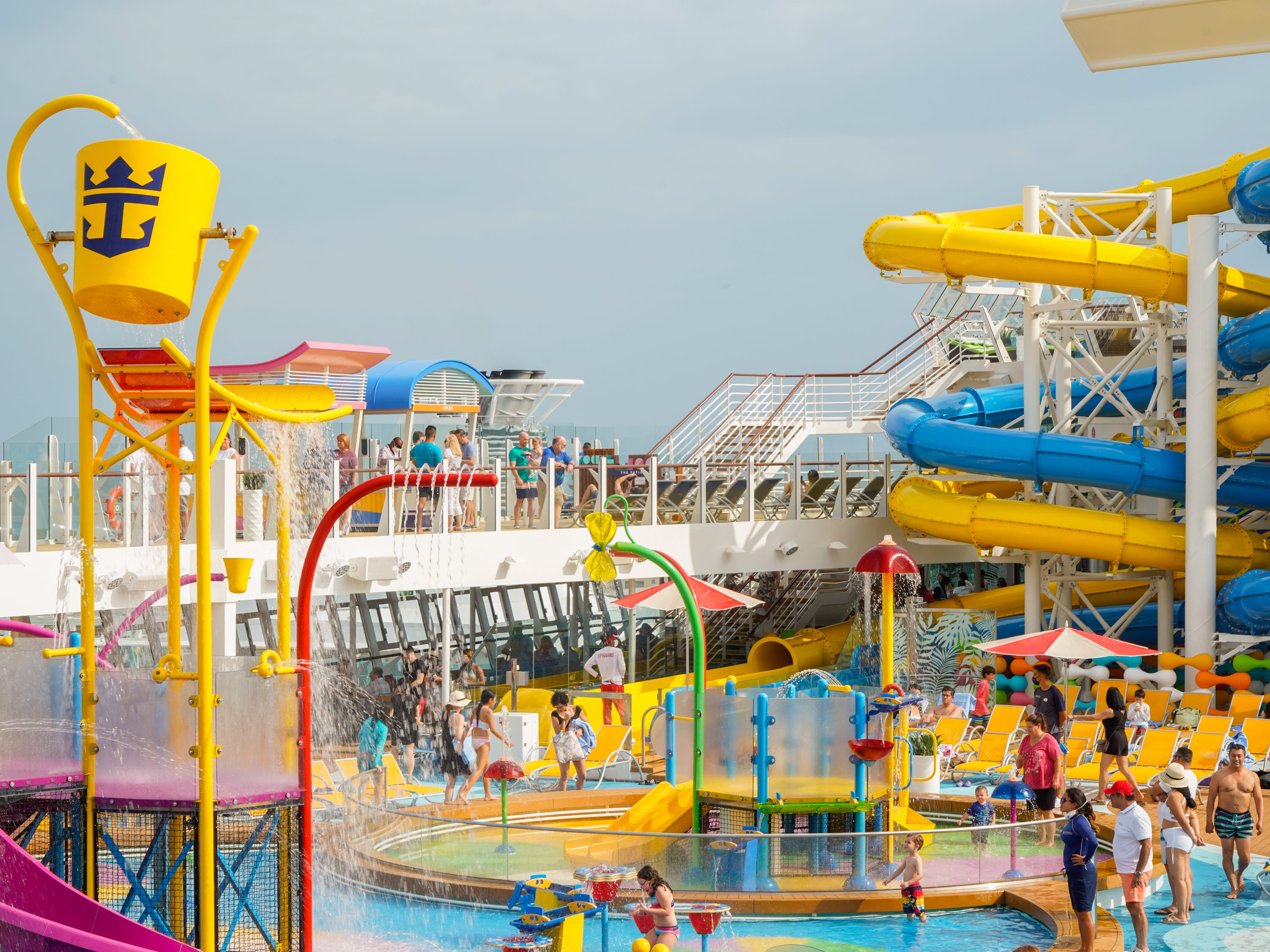 Splashaway Bay on the world's largest cruise ship
