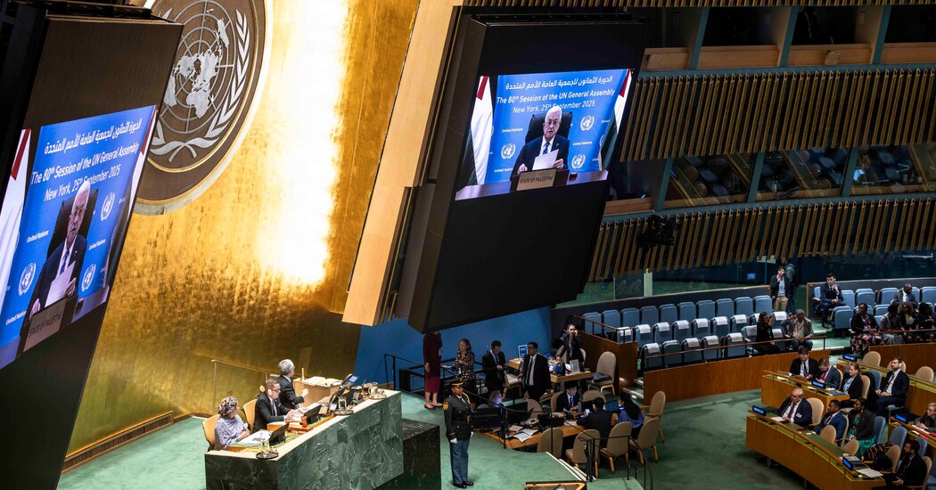 Abbas Accuses Israel of ‘War Crimes’ and Says Hamas Will Not Govern Gaza After War